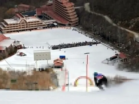 Khu trượt tuyết 'đẳng cấp thế giới' của Triều Tiên