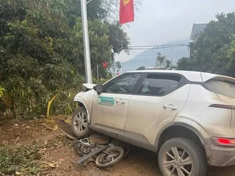 Ô tô chạy lấn làn tông thầy hiệu trưởng đi xe máy tử vong