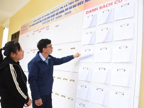 Danh sách 28 người ứng cử Đại biểu Quốc hội khóa XVI tại tỉnh Hưng Yên