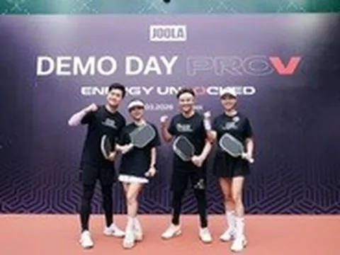 JOOLA ra mắt vợt pickleball PRO V: Giải phóng năng lượng, nâng cao chiến thắng!