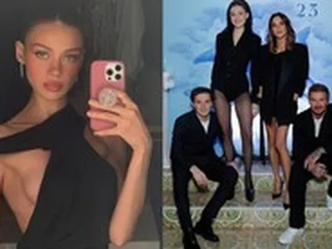 Nàng dâu xuất thân nhà tỷ phú phản ứng lạnh lùng khi bị hỏi về drama với bố mẹ chồng - David Beckham và Victoria