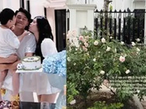 Vợ chồng Thành Chung - Tố Uyên sống cuộc đời như ngôn tình: Xây biệt thự mấy chục tỷ cho vợ ở, còn tự tay trồng cả vườn hoa hồng chỉ vì vợ thích ngắm hoa