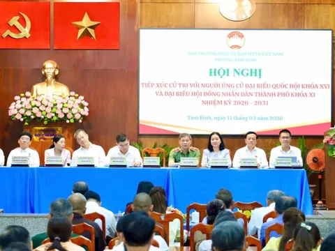 Cử tri phường Tam Bình -TPHCM kiến nghị xử lý ô nhiễm rạch Gò Dưa