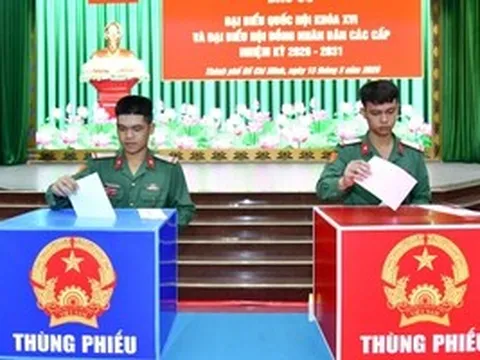 Chỉ trong nửa ngày, một phường tại TPHCM có 2 khu vực hoàn tất bỏ phiếu đạt 100%