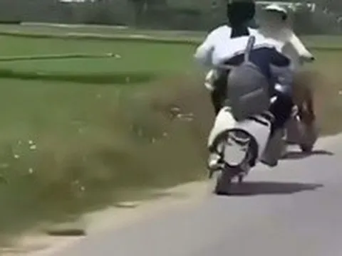 Triệu tập 2 thiếu niên lạng lách, gây tai nạn cho một phụ nữ