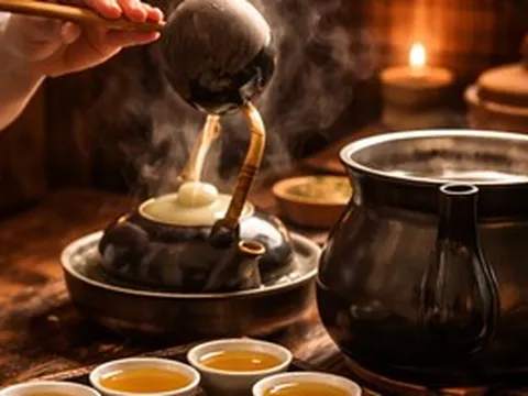 Về Huế thương thưởng thức trà cung đình