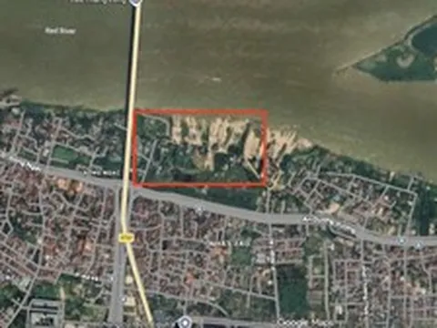 Quy hoạch công viên đầu tiên tại Trục đại lộ cảnh quan sông Hồng rộng gần 20ha