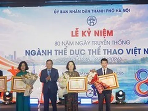 Hà Nội: Mít tinh kỷ niệm 80 năm Ngày truyền thống ngành Thể dục thể thao Việt Nam