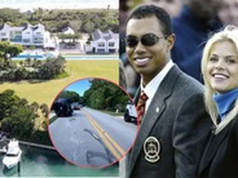 Huyền thoại golf Tiger Woods trước khi bị bắt: Sống xa hoa trong dinh thự 41 triệu bảng Anh nhưng bê bối tình ái rúng động