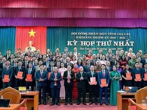 Gia Lai bầu các chức danh chủ chốt tại kỳ họp thứ nhất HĐND tỉnh khóa XIII