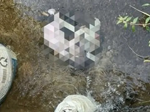 Thi thể bé trai sơ sinh nằm bên mương nước ở TPHCM