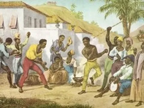 Môn võ của nô lệ nguỵ trang thành nhảy múa, tạo nên văn hóa bóng đá Brazil