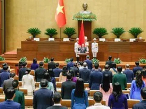 Lễ tuyên thệ nhậm chức của Chủ tịch Quốc hội khóa XVI Trần Thanh Mẫn