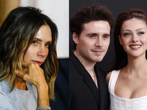 Brooklyn Beckham lộ vẻ căng thẳng sau khi vợ tỷ phú Nicola Peltz "đá xéo" Victoria Beckham