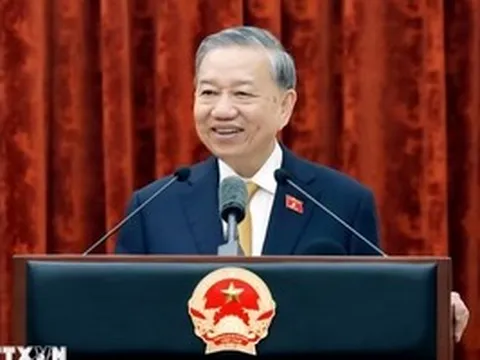 Tổng Bí thư, Chủ tịch nước Tô Lâm gặp mặt cán bộ Văn phòng Chủ tịch nước