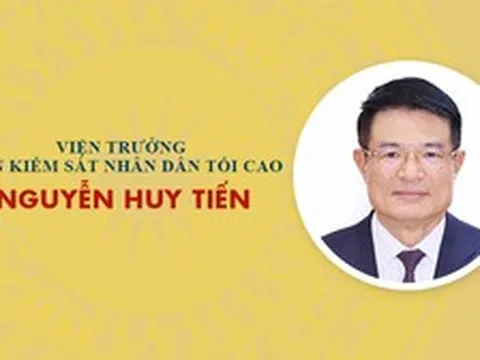 Infographic: Sự nghiệp Viện trưởng VKSND Tối cao Nguyễn Huy Tiến