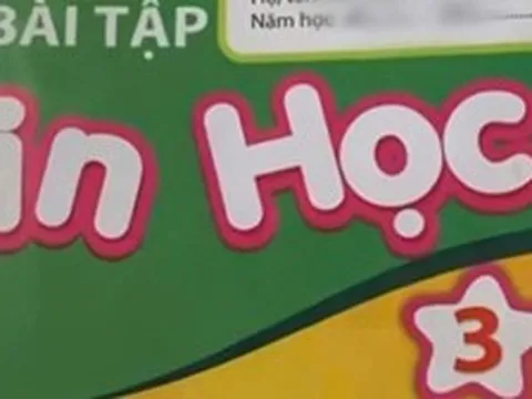 Lý giải ban đầu về việc sách tin học lớp 3 bất ngờ dính web "đen"