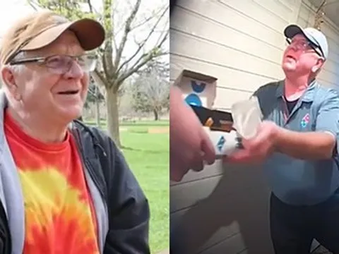 Shipper 68 tuổi tự mua nước cho khách, 8 ngày sau nhận 'tiền boa' hơn 1,1 tỷ đồng