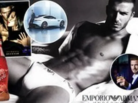 Nhan sắc tường thành, body "khét lẹt", David Beckham "bán mình" suốt 30 năm, không có đối thủ trong mảng quảng cáo