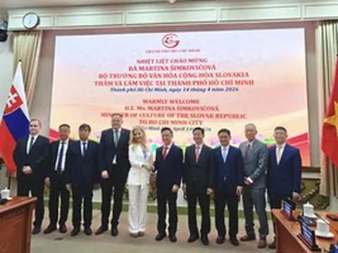 Kỳ vọng mới trong hợp tác giữa TPHCM và Slovakia