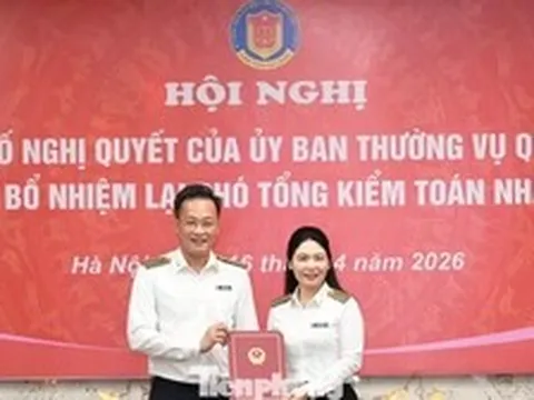 Bổ nhiệm lại Phó Tổng Kiểm toán nhà nước với bà Hà Thị Mỹ Dung