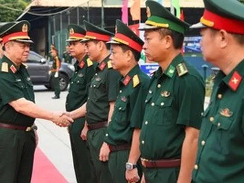 Đại tướng Nguyễn Trọng Nghĩa làm việc với nhiều đơn vị tại Đà Nẵng