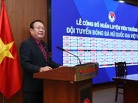 Tân HLV đội tuyển nữ Việt Nam tri ân HLV Mai Đức Chung: Đặt mục tiêu giành HCV SEA Games 34