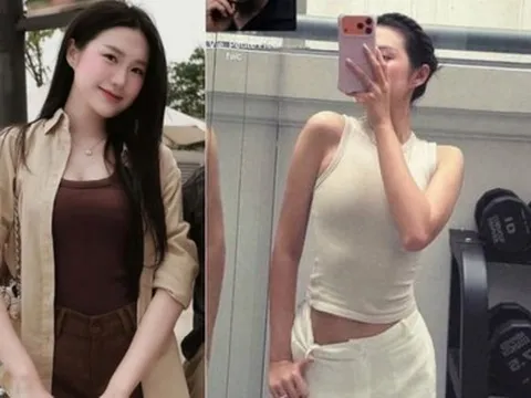 Doãn Hải My khoe eo thon, bụng phẳng lỳ trong phòng gym riêng tại biệt thự bạc tỷ