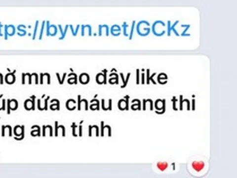 Vẫn dùng chiêu quen thuộc, kẻ gian có thể chiếm quyền kiểm soát Zalo, người dùng cần cẩn thận