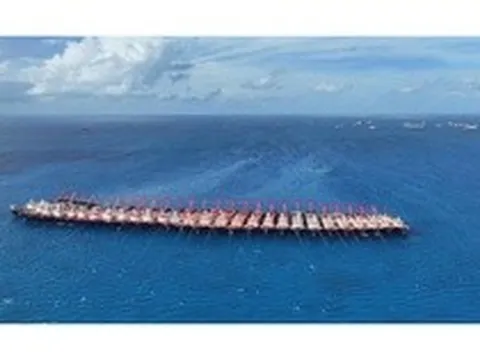 Phát hiện tàu Trung Quốc nặng 10.000 tấn bắt đầu di chuyển, thực hiện nhiệm vụ lớn