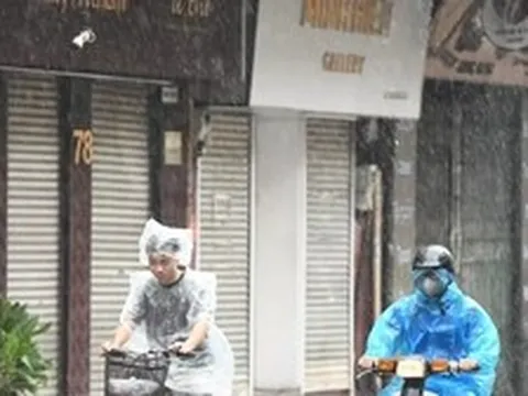 Miền Bắc đón thêm nhiều đợt mưa dông