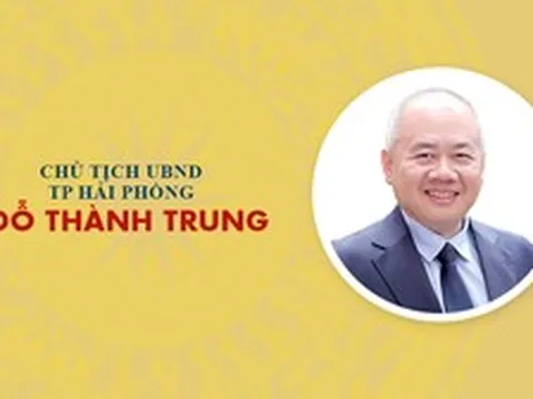 Infographic: Sự nghiệp tân Chủ tịch UBND TP Hải Phòng Đỗ Thành Trung