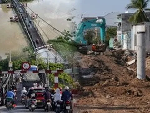 Hiện trạng dự án cầu 500 tỷ ở TP.HCM sau gần 1 năm khởi công