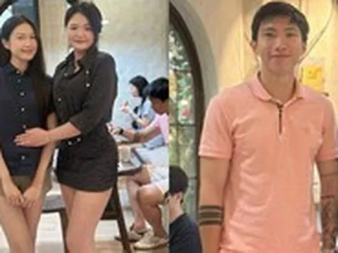 "Team qua đường" gặp vợ chồng Đoàn Văn Hậu hẹn hò, hết lời khen visual Doãn Hải My "đẹp hơn xài app"