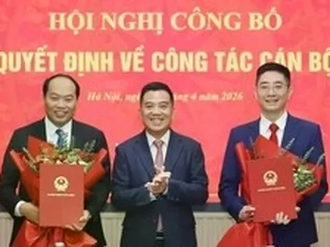 Điều động, bổ nhiệm nhân sự ở Bộ Xây dựng, Bộ Nông nghiệp và Môi trường