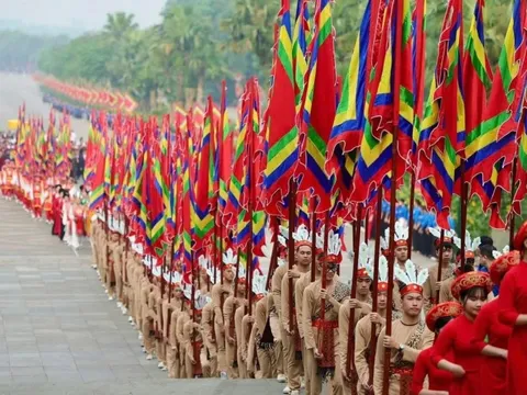 6,5 triệu lượt khách đổ về Phú Thọ dịp Giỗ Tổ