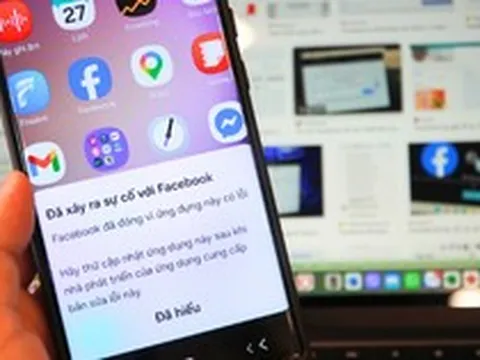 Facebook lại gặp lỗi bất thường