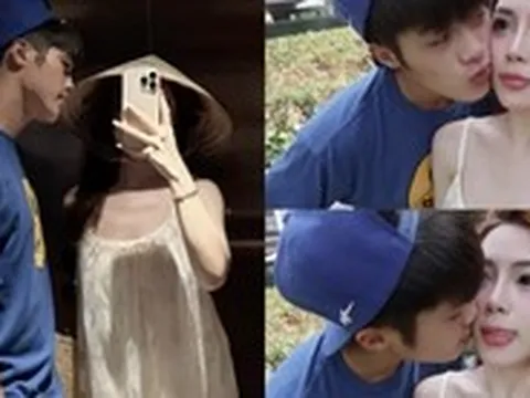 Quốc Việt U23 Việt Nam khoe bạn gái xinh đẹp, Đình Bắc, Trung Kiên lập tức có phản ứng