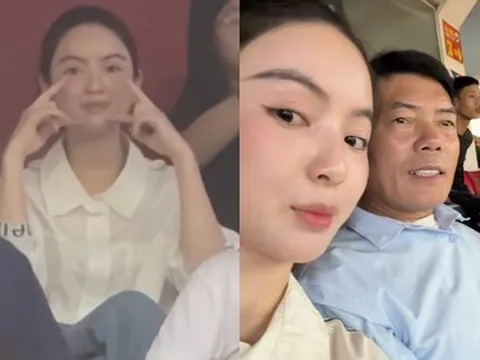 Chu Thanh Huyền nhí nhảnh cổ vũ Quang Hải: Nhan sắc qua "cam nhà đài" có gây thất vọng?