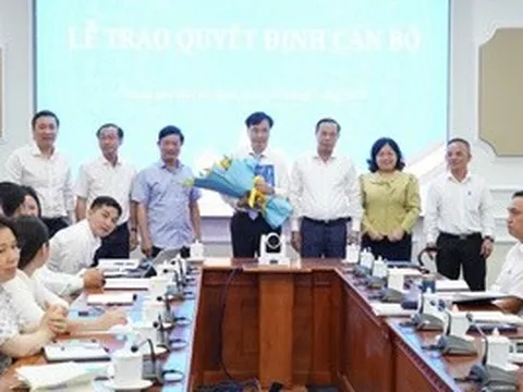 Phó Giám đốc Sở Tài chính làm Phó Chánh Văn phòng Đoàn ĐBQH - HĐND TPHCM