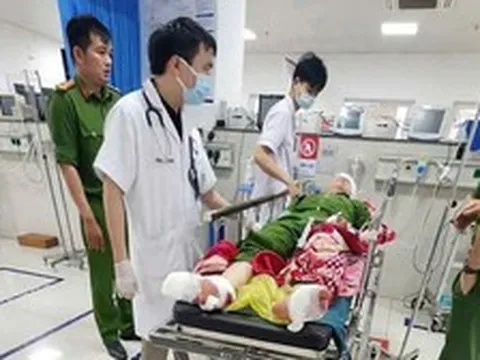 Ca phẫu thuật xuyên đêm cứu đại úy bị tấn công ở trụ sở công an