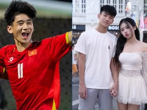 Nguyễn Văn Dương - “hotboy sân cỏ” vừa ghi bàn đưa U17 Việt Nam đi World Cup, có bạn gái hotgirl Học viện Ngoại giao cực xinh