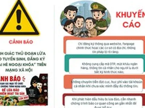 Nở rộ thủ đoạn giả mạo trung tâm kỹ năng để lừa tiền phụ huynh dịp hè