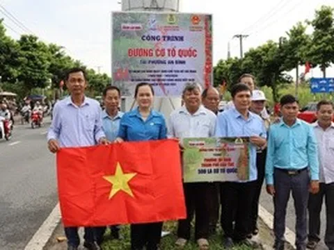 Khánh thành "Đường cờ Tổ quốc" thứ 20 tại TP Cần Thơ