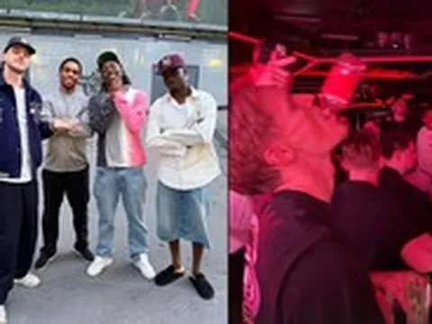 "Đột nhập" vào buổi tiệc tùng thâu đêm của dàn sao Arsenal ăn mừng vô địch Ngoại hạng Anh