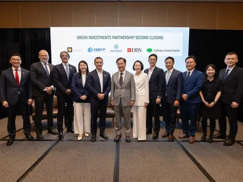 Ngân hàng Cathay United Bank tham gia chương trình đối tác đầu tư xanh với tư cách là đối tác ngân hàng đầu tiên của Đài Loan
