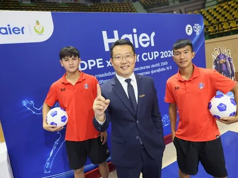 Haier phối hợp cùng Cục Giáo dục Thể chất khởi động giải đấu 'DPE x Haier CUP 2026'