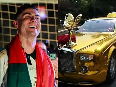 Thực hư chuyện Ronaldo tặng loạt siêu xe Rolls-Royce Phantom mạ vàng cho cả đội Al Nassr sau chức vô địch