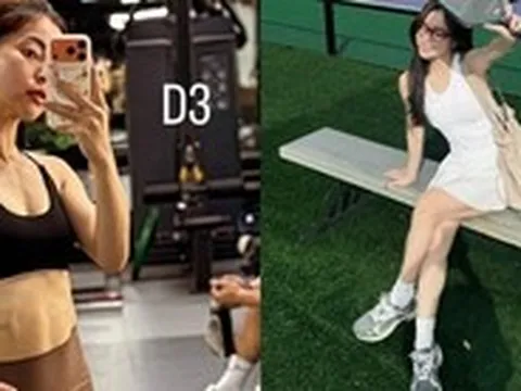 Nhật Lê - mối tình năm 17 tuổi của cầu thủ nổi tiếng khoe dáng nuột nà, visual nổi bật trên sân pickleball