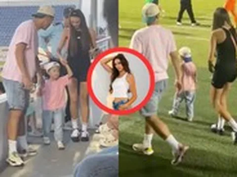 "Cam thường" bắt cận visual "búp bê sống" Ukraine khi cùng Tiến Dũng ra sân bóng, có xinh nhất làng bóng đá như lời đồn?